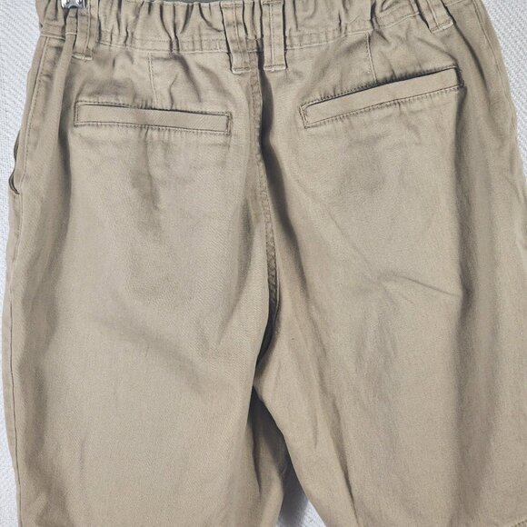 Wonder Nation Urban Khaki Cotton Span Elastic Adjustable Waist Short Sz 14 Husky - Picture 8 of 16